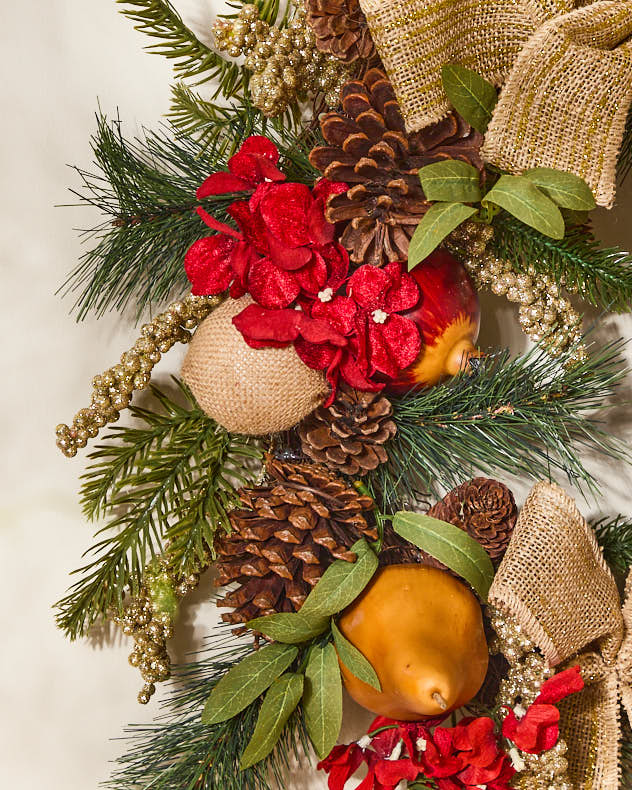 Wreaths - Ruskin Autumn Fruits Wreath 48cm