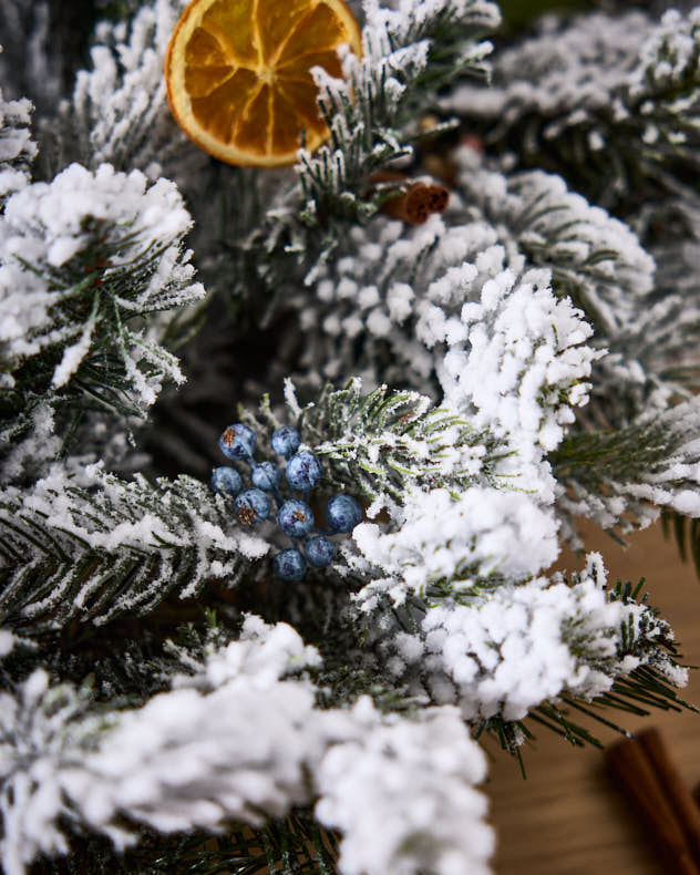 DIY XL Snow White Wreath - 76cm