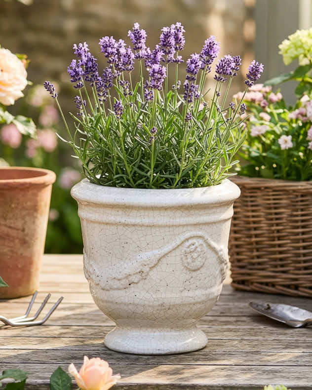 Pots & Planters Wide - Whitehill Ceramic Planters