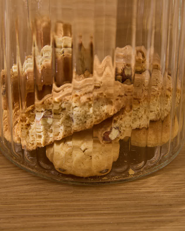 Scrolled Lid Jar