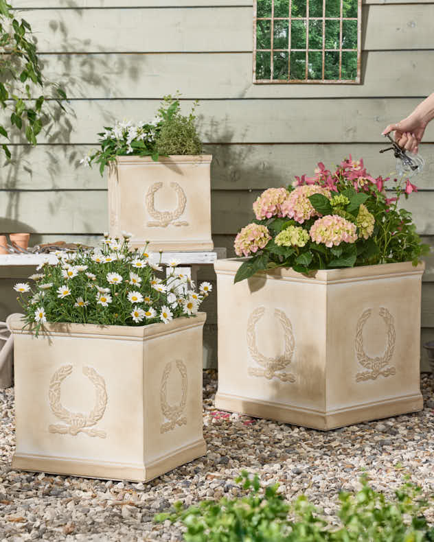 Castello Beige Planter Collection