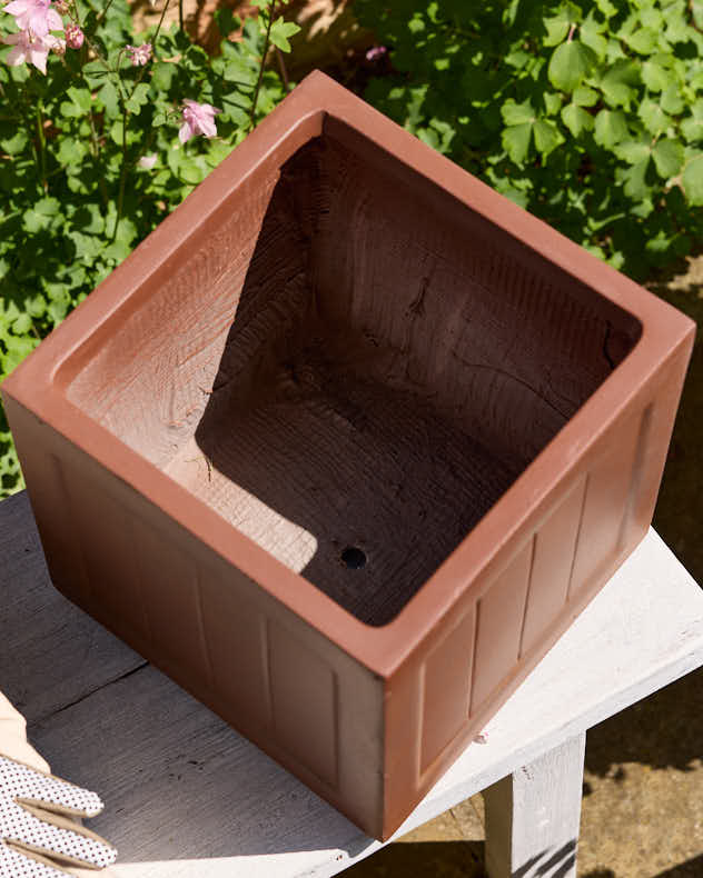Collection de jardinières Merano Brown