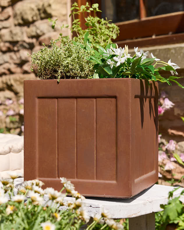 Collection de jardinières Merano Brown