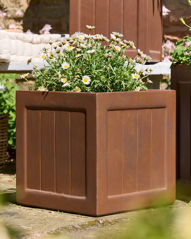 Collection de jardinières Merano Brown