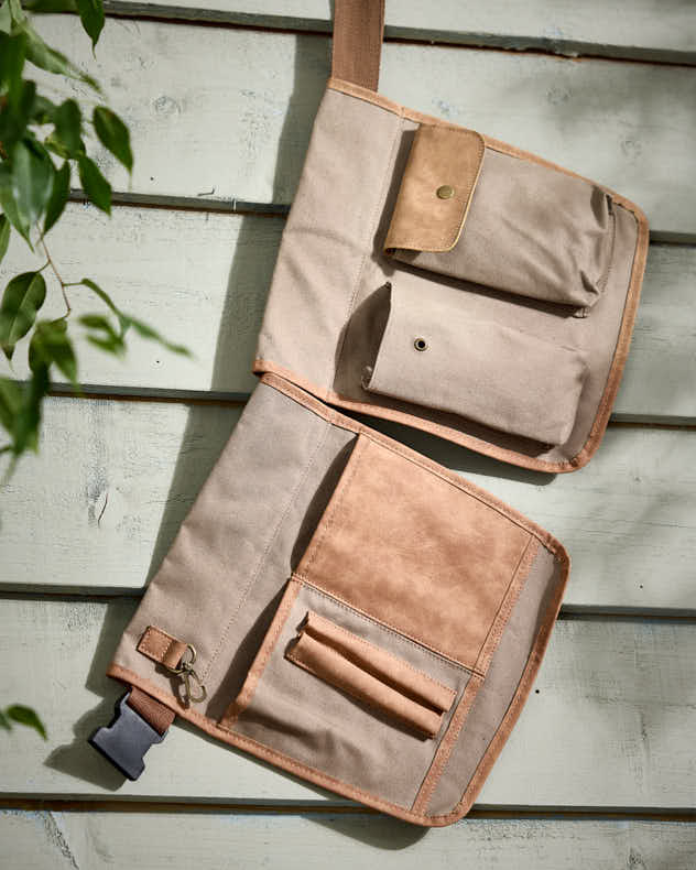Garden Accessories - Khaki Gardening Tool Belt