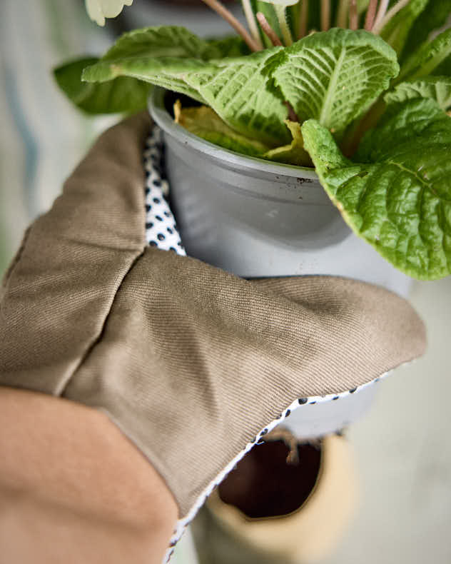 Khaki Gardening Gloves