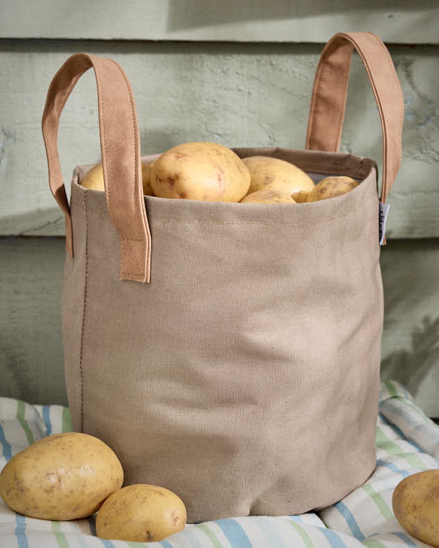 Set of 2 Khaki Garden Storage Bags