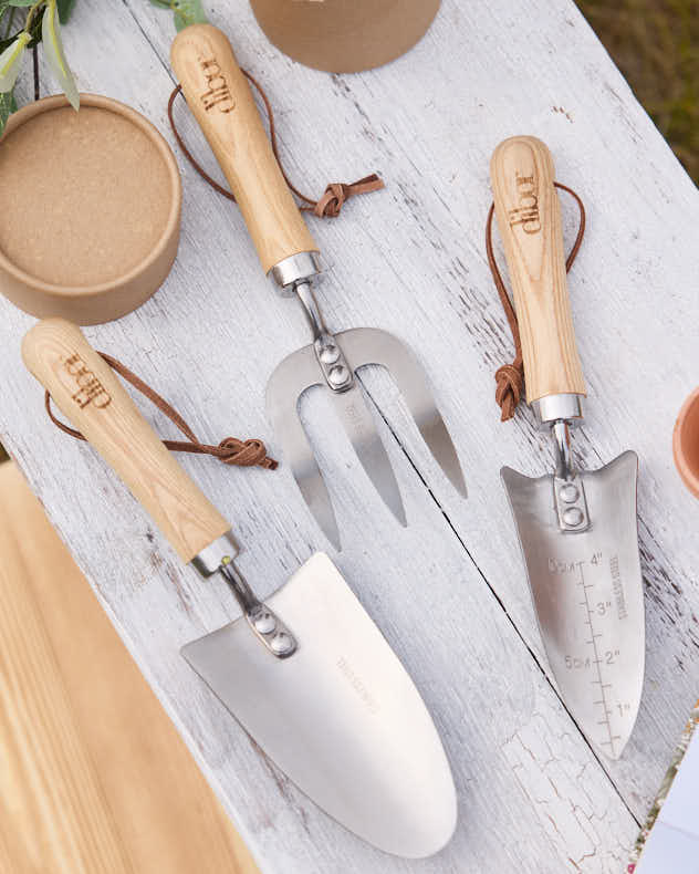 Personalised Garden Tool Set and Storage Tube