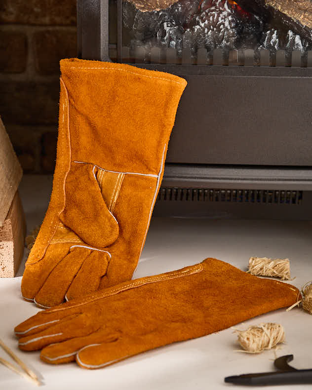 Tan Fireside Gauntlets