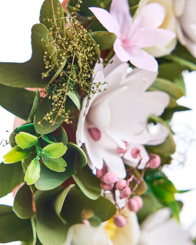 Sheringham Floral Wreath 34cm