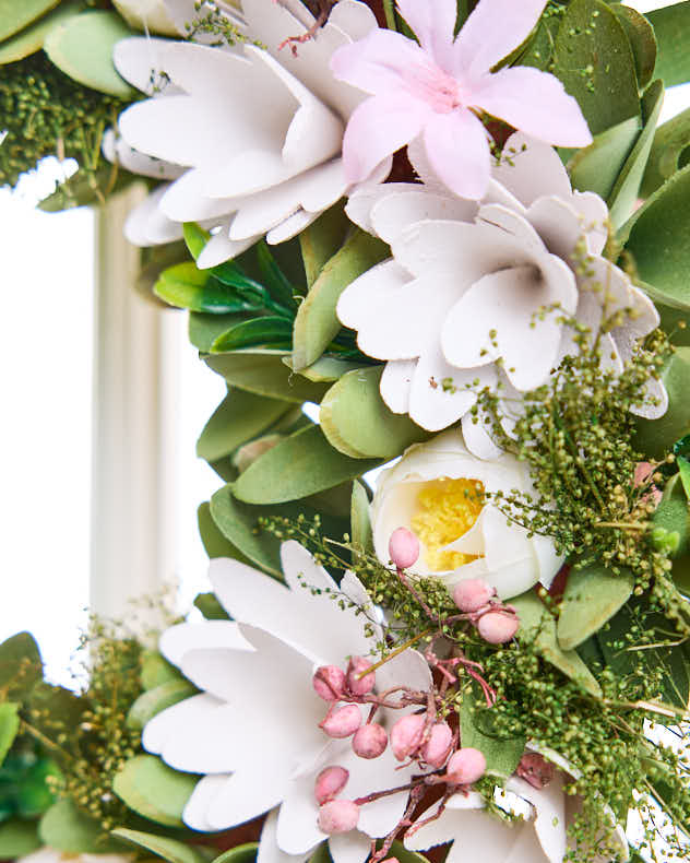 Sheringham Floral Wreath 34cm