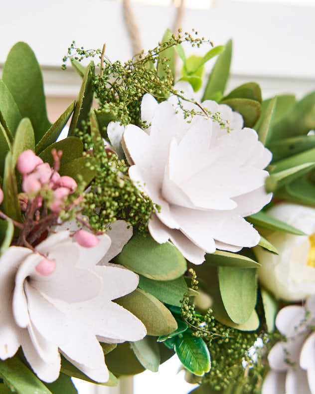 Sheringham Floral Wreath 34cm