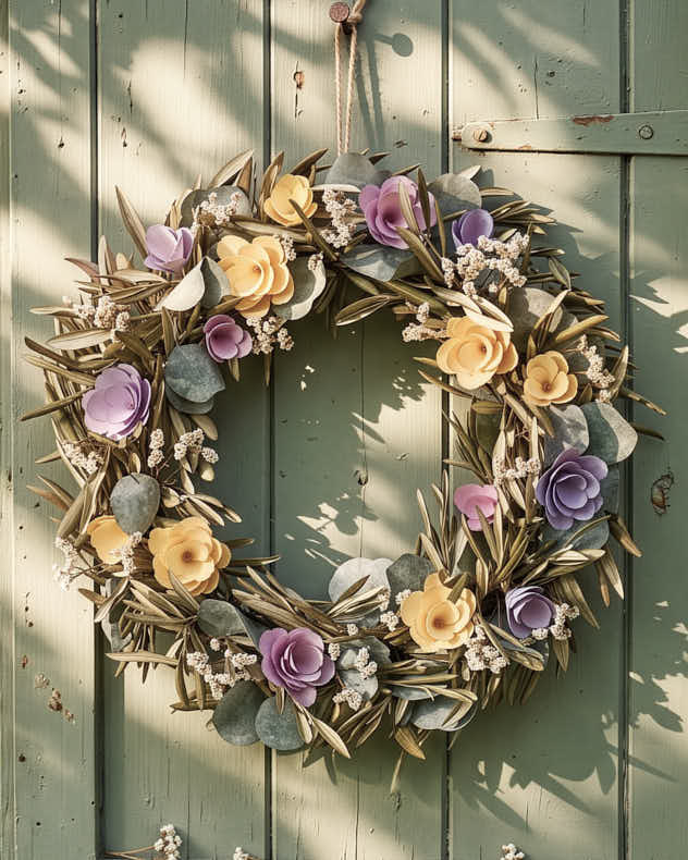 Litton Pastel Floral Wreath