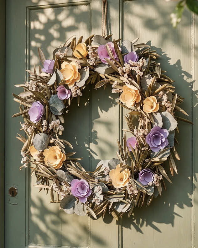Litton Pastel Floral Wreath