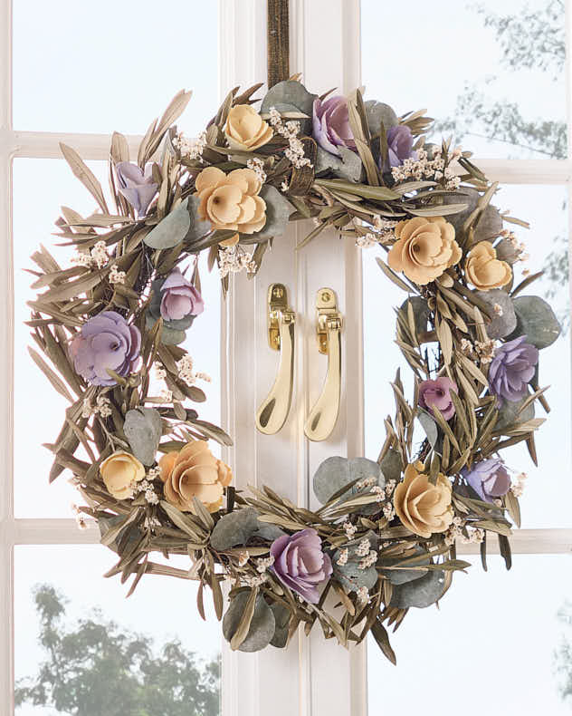 Litton Floral Wreath 46cm