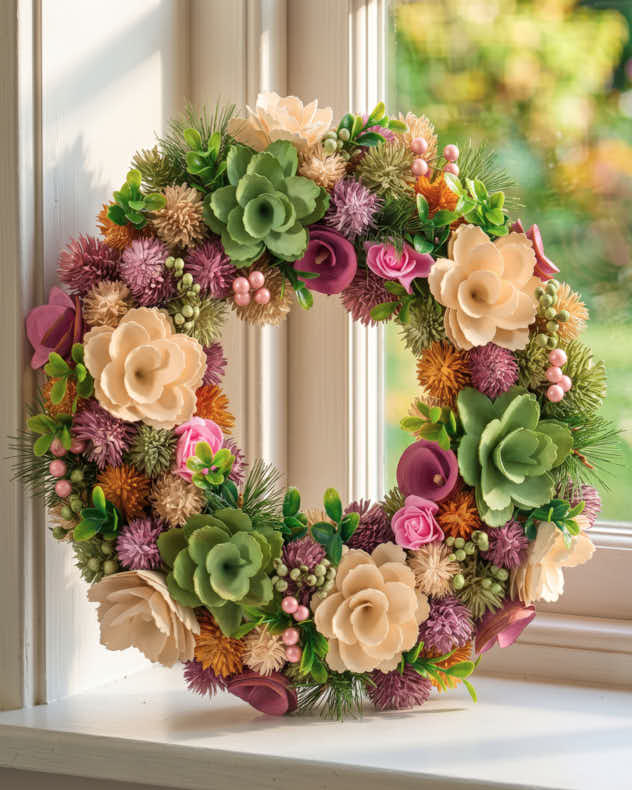 Alnwick Floral Wreath