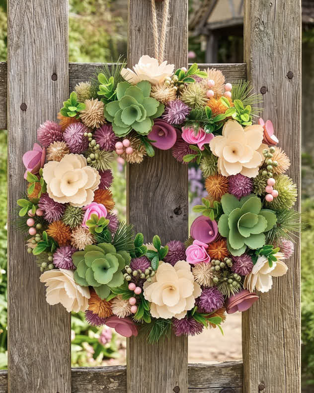 Alnwick Floral Wreath