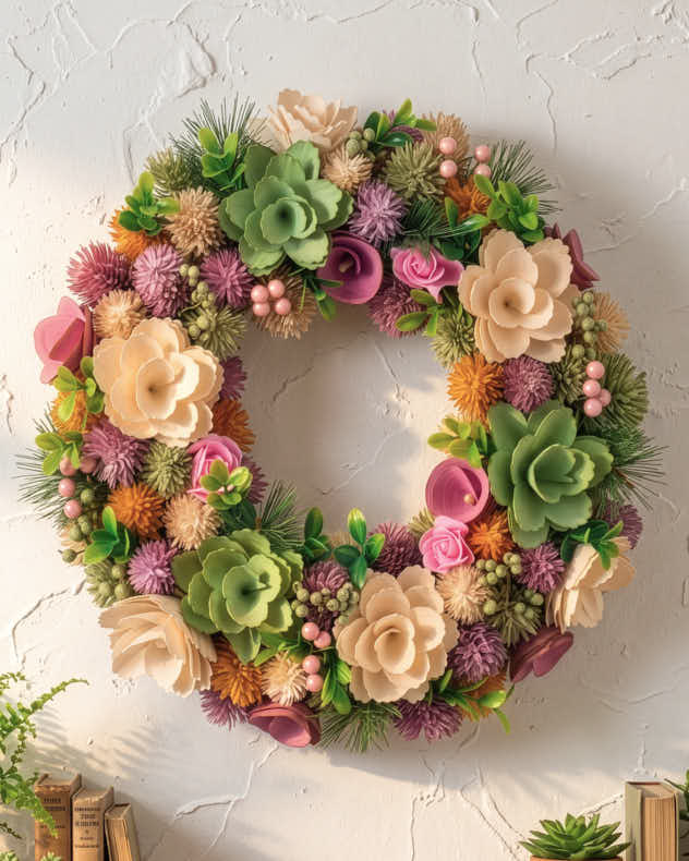 Alnwick Floral Wreath