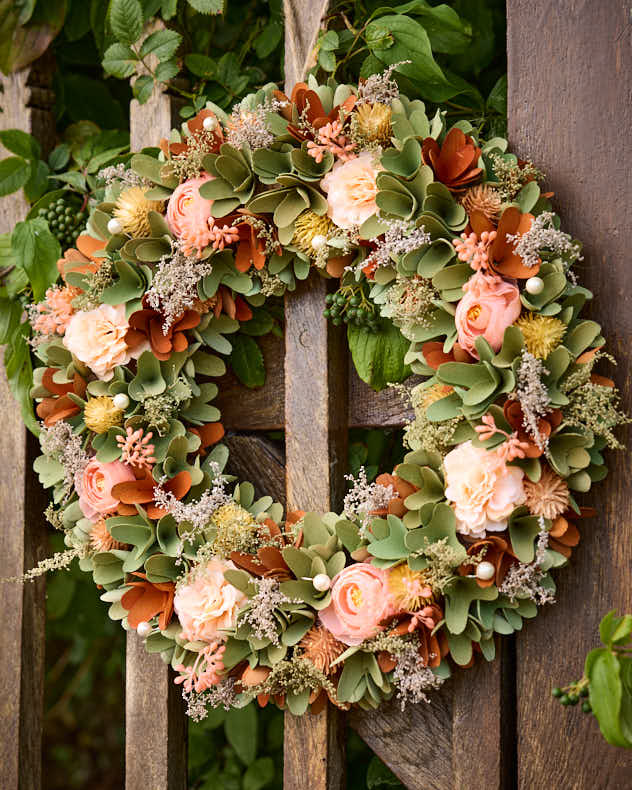 Kingsbridge Floral Wreath 38cm