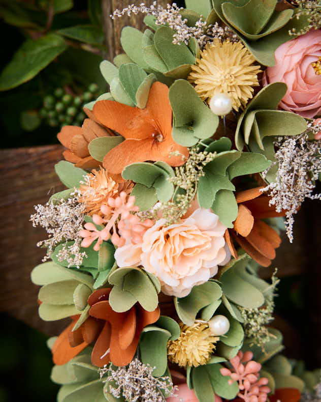 Kingsbridge Floral Wreath 38cm