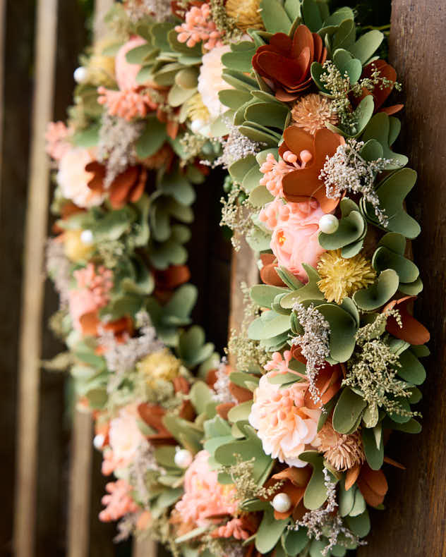 Kingsbridge Floral Wreath 38cm