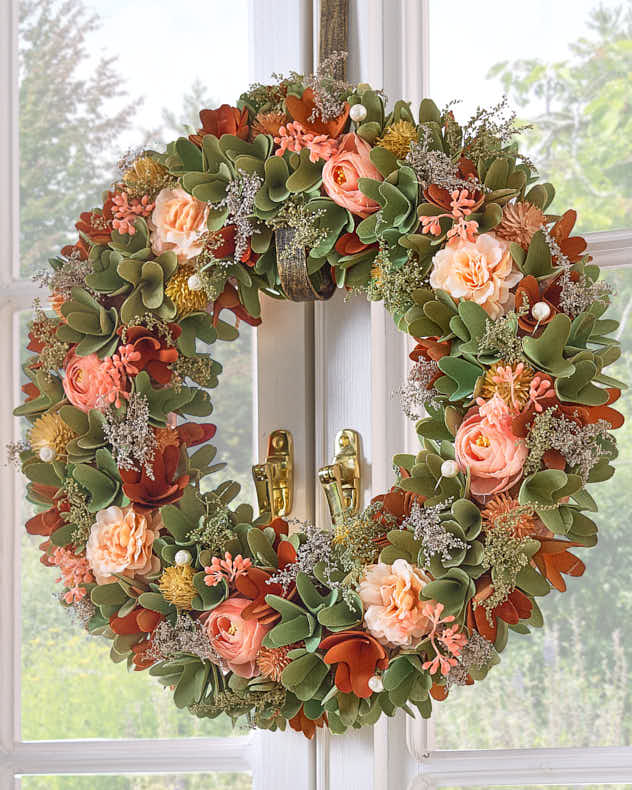 Kingsbridge Floral Wreath 38cm