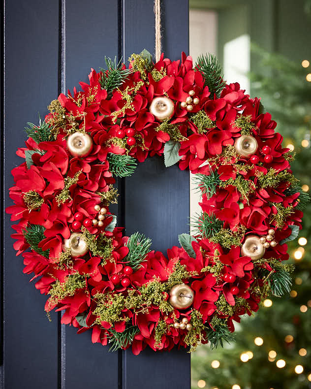 Grantham Floral Door Wreath 38cm