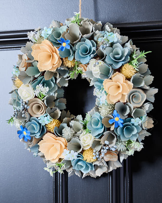 Ashbourne Floral Wreath 35cm