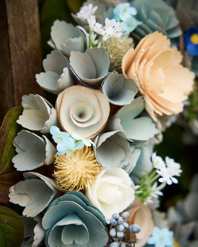 Ashbourne Floral Wreath 35cm