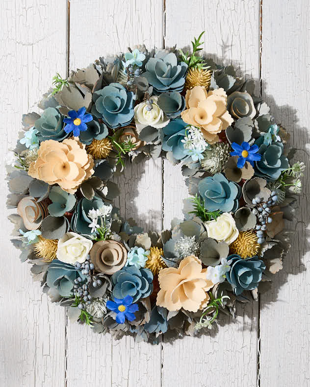 Ashbourne Floral Wreath 35cm