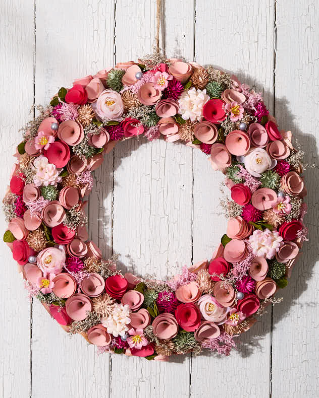 Belford Floral Wreath 42cm