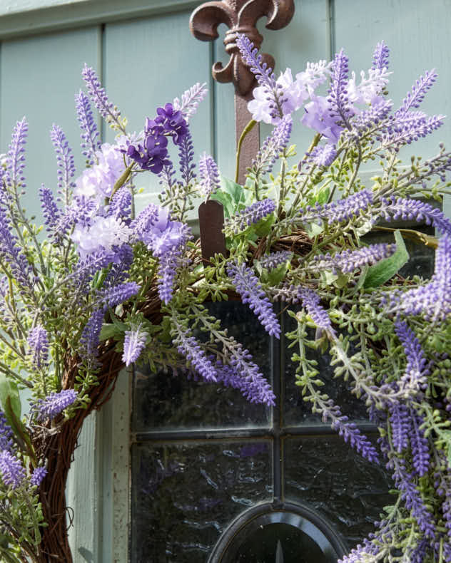 Bellegarde Lavender Wreath 50cm