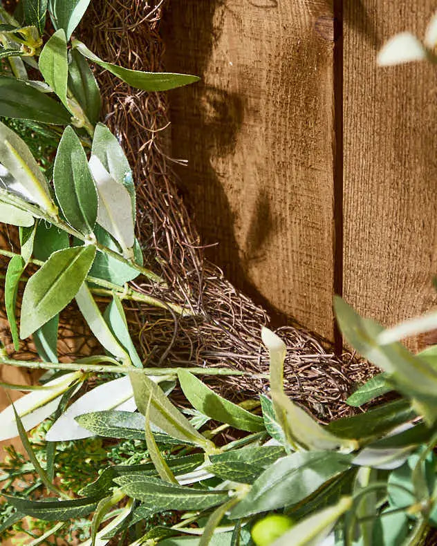 Olive Grove Spring Wreath