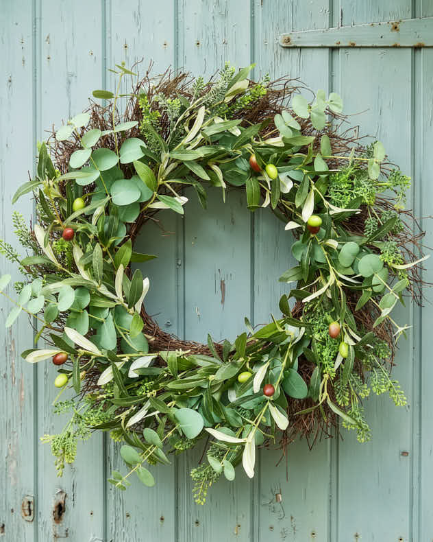 Olive Grove Wreath 60cm