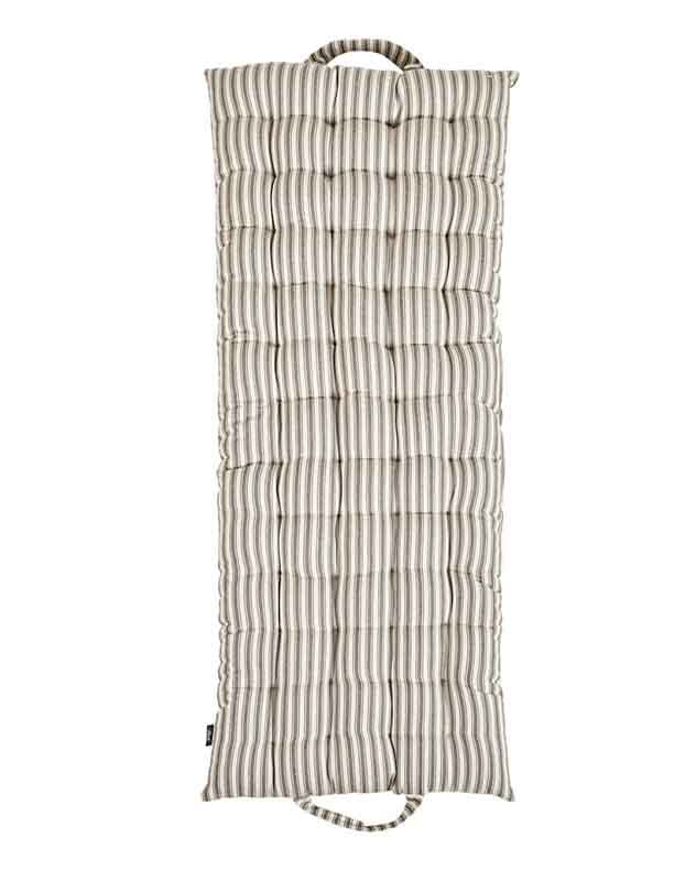 Pyreneés Grey Stripe Indoor Bench Mattress