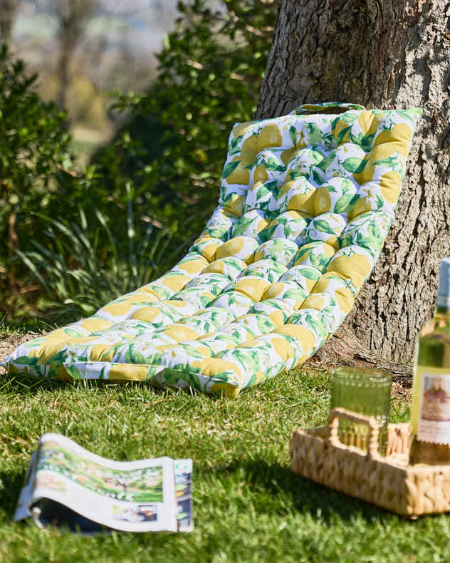 Long Outdoor Floor Cushion Collection