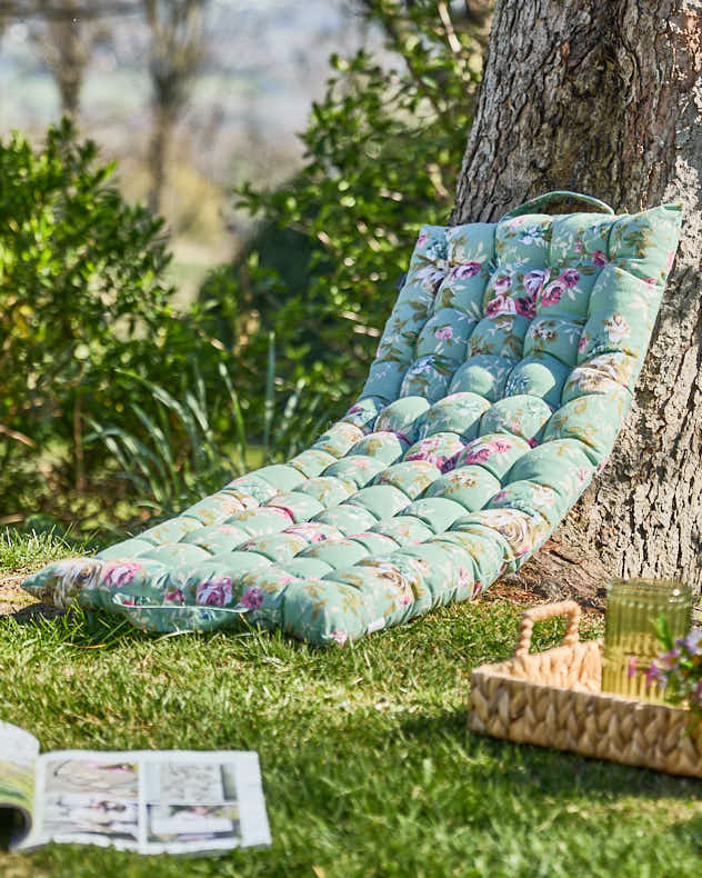 Long Outdoor Floor Cushion Collection
