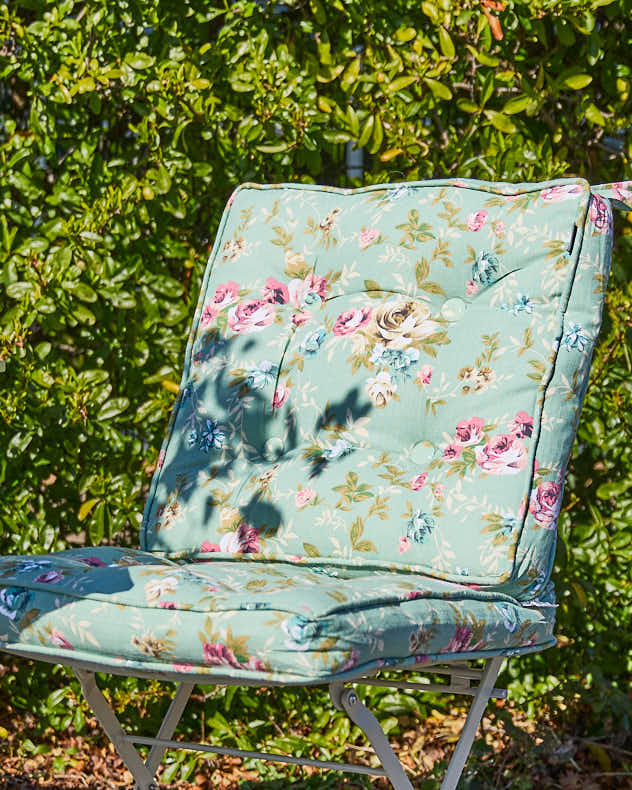 Green Floral Garden Cushion Collection