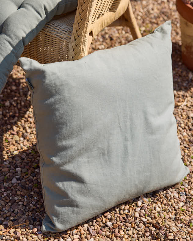 Olive Green Garden Cushions