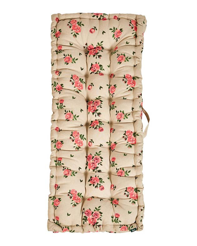 Vintage Rose Indoor Bench Cushion