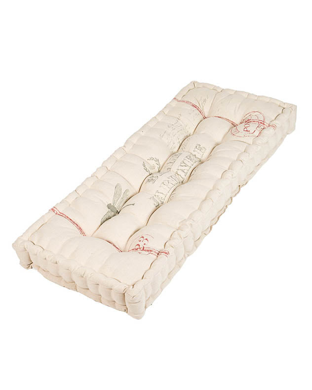 Bench Cushions - Belle Jardinere Red Indoor Bench Cushion