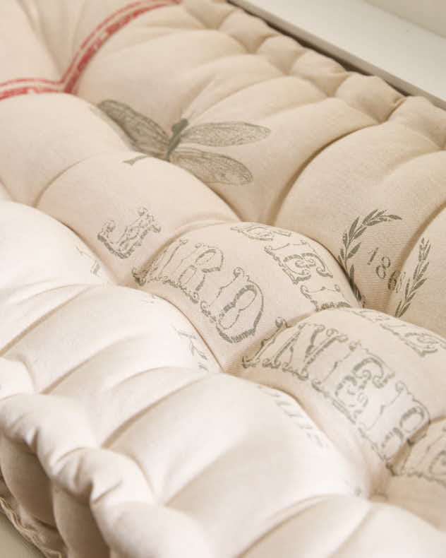 Bench Cushions - Belle Jardinere Red Indoor Bench Cushion