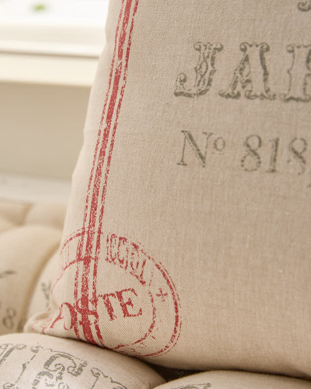 Cushions - Belle Jardinere Red Scatter Cushion