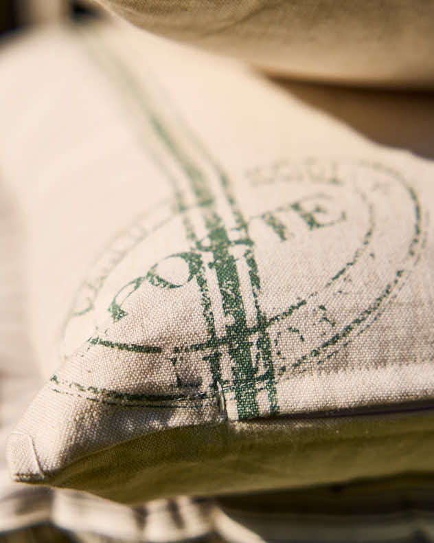 Belle Jardinere Green Garden Cushion