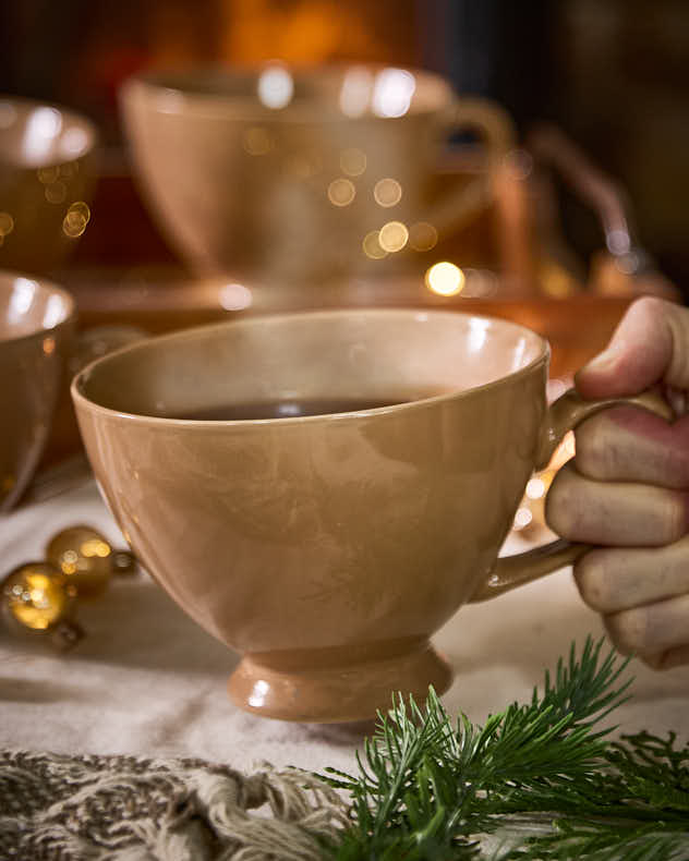 Set of 2 Winter Hot Chocolate Mugs