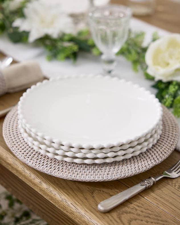 Auvergne Beaded Dinnerware Collection