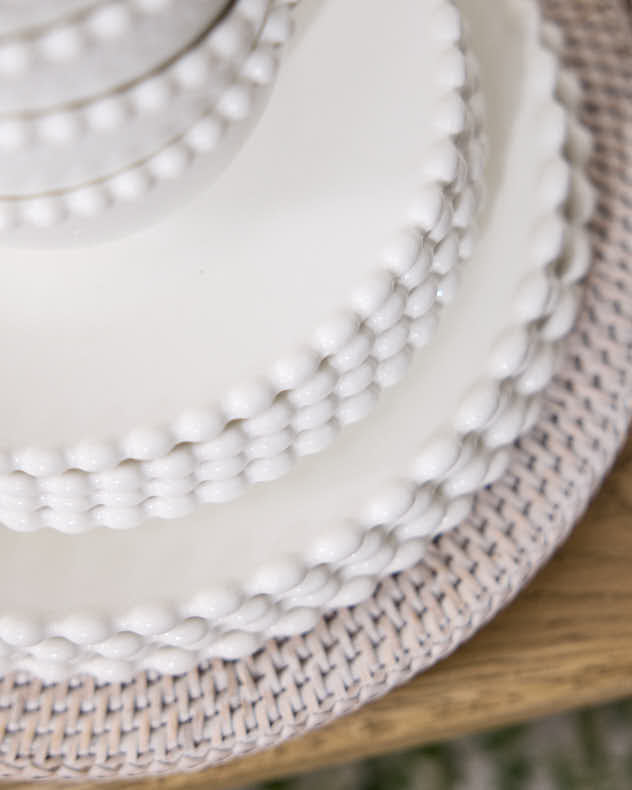 Auvergne Beaded Dinnerware Collection