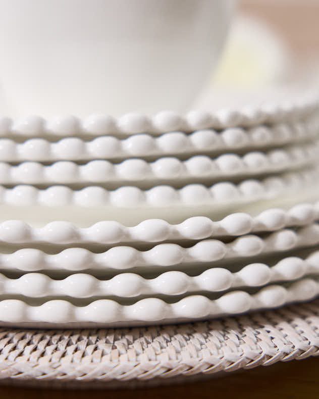 Auvergne Beaded Dinnerware Collection
