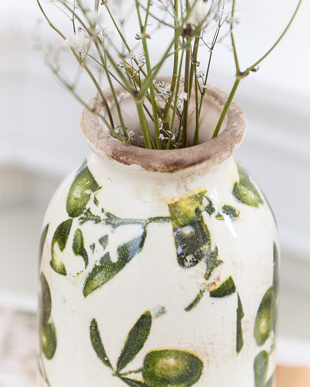 Olive Bottle Vase