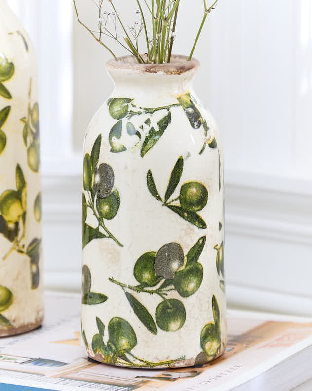 Olive Bottle Vase